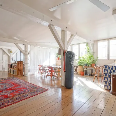 Nice 173M Loft Style In Paris! Apartamento *